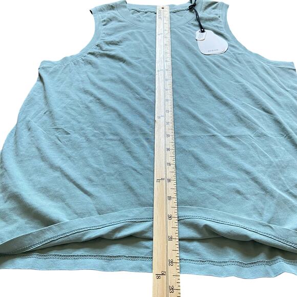 Prana Everyday Tank Women's Small Saltwater Standard Fit Regenerative Cotton - Picture 9 of 9